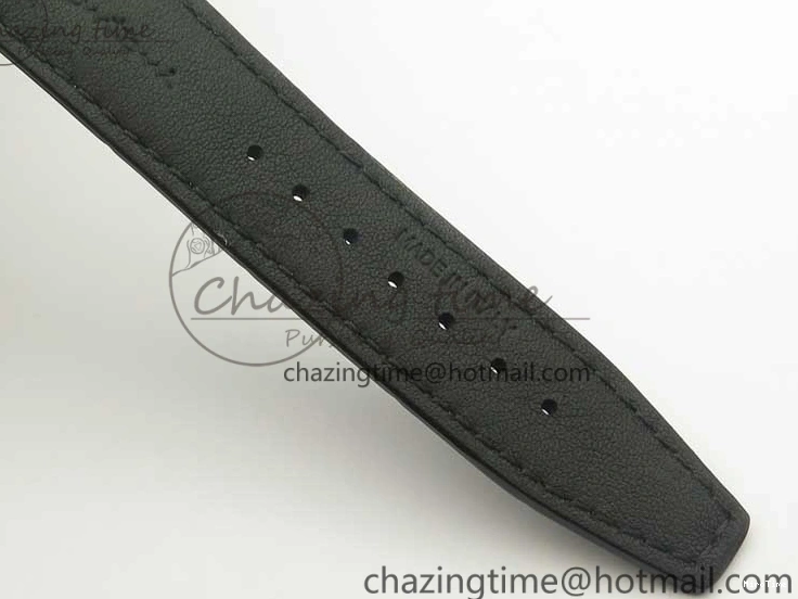 MIROTIME 0730 Portofino Automatic SS MKF 1:1 Best Edition White Dial On Black Leather Strap MIYOTA 9015 V Original 7204